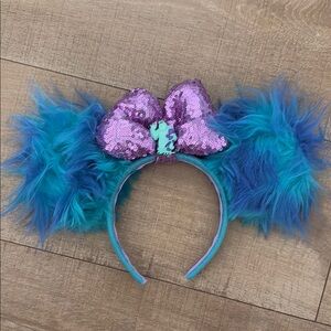 Monsters Inc. Sully Furry Blue and Purple Headband
